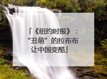 《纽约时报》：“丑萌”的拉布布让中国变酷
