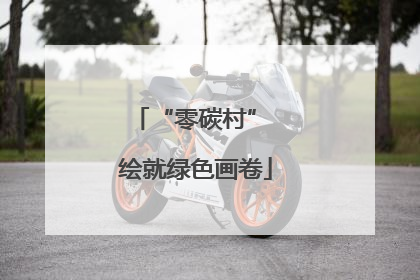 “零碳村” 绘就绿色画卷