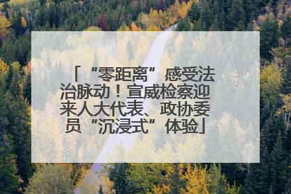 “零距离”感受法治脉动！宣威检察迎来人大代表、政协委员“沉浸式”体验