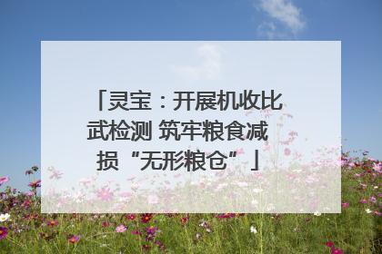 灵宝：开展机收比武检测 筑牢粮食减损“无形粮仓”