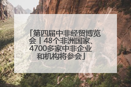 第四届中非经贸博览会丨48个非洲国家、4700多家中非企业和机构将参会