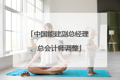 中国能建副总经理、总会计师调整