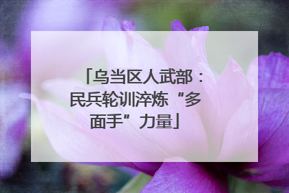 乌当区人武部：民兵轮训淬炼“多面手”力量