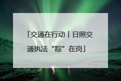 交通在行动丨日照交通执法“粽”在岗