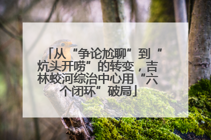 从“争论尬聊”到“炕头开唠”的转变，吉林蛟河综治中心用“六个闭环”破局