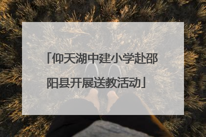 仰天湖中建小学赴邵阳县开展送教活动