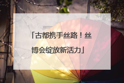 古都携手丝路！丝博会绽放新活力