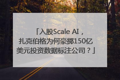 入股Scale AI，扎克伯格为何豪掷150亿美元投资数据标注公司？