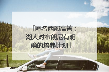 匿名西部高管：湖人对布朗尼有明确的培养计划
