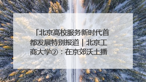 北京高校服务新时代首都发展特别报道｜北京工商大学②：在京郊沃土播撒科技创新的种子