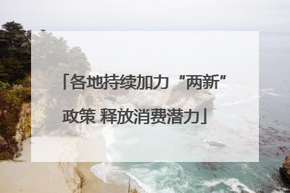 各地持续加力“两新”政策 释放消费潜力