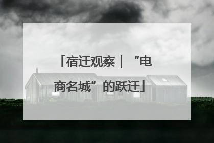 宿迁观察｜“电商名城”的跃迁