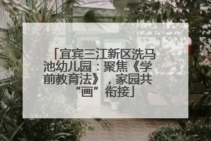 宜宾三江新区洗马池幼儿园：聚焦《学前教育法》，家园共“画”衔接