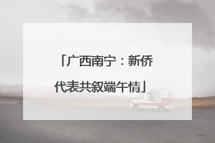广西南宁：新侨代表共叙端午情