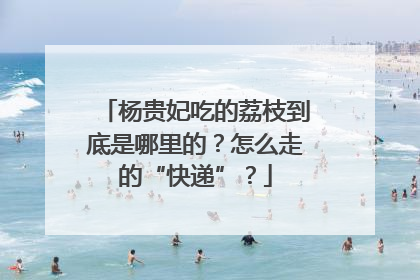 杨贵妃吃的荔枝到底是哪里的？怎么走的“快递”？