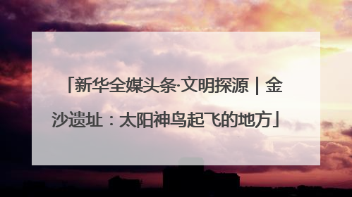 新华全媒头条·文明探源｜金沙遗址：太阳神鸟起飞的地方
