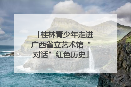 桂林青少年走进广西省立艺术馆“对话”红色历史
