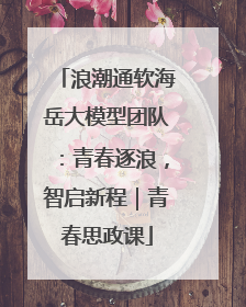 浪潮通软海岳大模型团队：青春逐浪，智启新程｜青春思政课