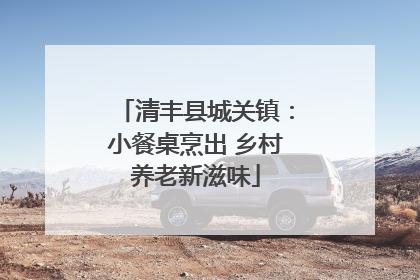 清丰县城关镇：小餐桌烹出 乡村养老新滋味