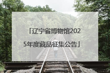 辽宁省博物馆2025年度藏品征集公告