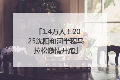 1.4万人！2025沈阳和河半程马拉松激情开跑