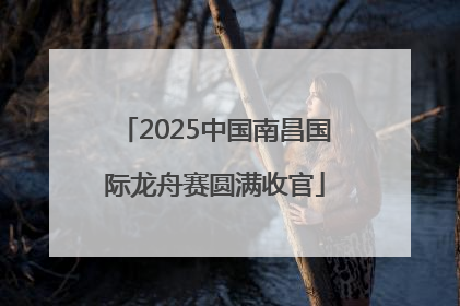 2025中国南昌国际龙舟赛圆满收官