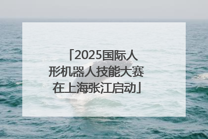 2025国际人形机器人技能大赛在上海张江启动