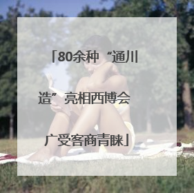 80余种“通川造”亮相西博会 广受客商青睐